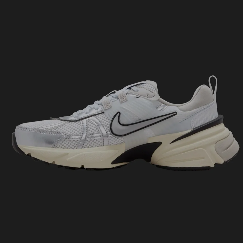 Nike V2K WOMENS 6.5 White and Gray Sneakers - Picture 6 of 11
